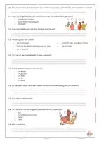 Vorschau - Arbeitsblätter - Fragebogen zur Doku "Göttlich ~ Christentum" inkl. Lösungen - Seite 2