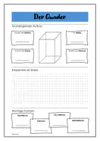 Vorschau - Arbeitsblätter - Geometrische Körper 3D - Merkblätter - Seite 3