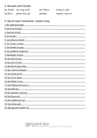 Vorschau - Arbeitsblätter - Erste Tests zu Artikel, Plural und Adjektiven - Seite 2