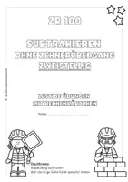 Vorschau - Stationenlernen - 10 Rechenspiele für Subtraktion im Zahlenraum 100 – Zweistellig ohne Zehnerunterschreitung - Seite 2