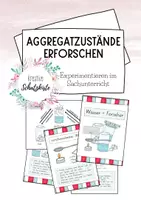 Vorschau - Arbeitsblätter - Sachunterricht erleben - Aggregatzustände erforschen und Experimentieren #bestofLMP2019 - Deckblatt
