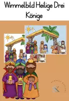 Vorschau - Bildkarten - Wimmelbild Heilige Drei Könige - Deckblatt