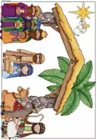 Vorschau - Bildkarten - Wimmelbild Heilige Drei Könige - Seite 3