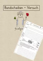 Vorschau - Arbeitsblätter - Bandscheiben - Deckblatt