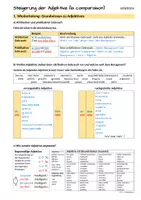 Vorschau - Arbeitsblätter - Steigerung der französischen Adjektive - Grammatikblatt / Komparativ und Superlativ Französisch - Seite 3