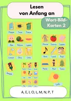 Vorschau - Stationenlernen - Lesen von Anfang an: Wort-Bild-Karten 2 - Deckblatt