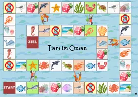 Vorschau - Spiele - Brettspiel Tiere im Ozean - Seite 1