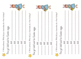 Vorschau - Aufgabenkarten - Class survey - My Easter holidays (Did you...?) - Seite 3