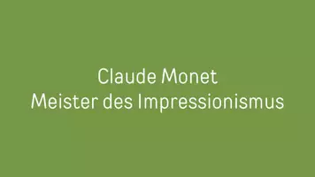 Vorschau - Stundenentwürfe - Malen wie Claude Monet / Impressionismus / Seerosen (Kunst 7.-8. Klasse) - Seite 1