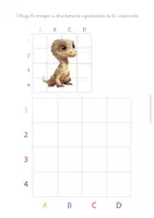 Vista previa - Unidades / Secuencias / Situaciones de Aprendizaje - Dibuja con cuadrícula DINOSAURIOS Vol.1 - página 2