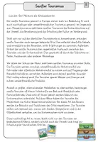Vorschau - Arbeitsblätter - Arten des Tourismus | Massentourismus | Sanfter Tourismus - Seite 3