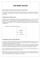 Vorschau - Anderer Materialtyp - Bullet Journal zur selbständigen Schulwochenorganisation - Seite 2
