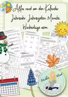 Vorschau - Arbeitsblätter - Das Jahr - Jahreszeiten - Kalender - Unterrichtsreihe für die 2. Klasse - Deckblatt