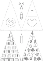 Vorschau - Mal- und Bastelvorlagen - DIY Bastelvorlage Papier-Schachtel für kleine Geschenke *Geschenkverpackung* - Seite 3