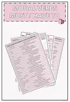 Vorschau - Arbeitsblätter - Materialpaket Modal Verbs (Can, Be Able To, Be Allowed To, Need, Must) - Seite 1