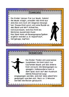 Vorschau - Aufgabenkarten - Übungskartei Tanzen - Seite 2