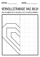 Vorschau - Mal- und Bastelvorlagen - 5x Motorikübungen für den Valentinstag - Kunst Materialpaket - Seite 2