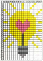 Vorschau - Arbeitsblätter - Valentinstag Pixel Kunst - Malen für Vertretungsstunden - Seite 3
