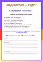Vorschau - Arbeitsblätter - Vocabulary: Connectives / Linking Words Part I - Seite 2