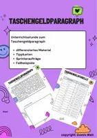 Vorschau - Arbeitsblätter - Taschengeldparagraph /differenziertes Material -2026 - Seite 2