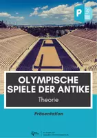 Vorschau - Präsentationen/Tafelbilder - Olympische Spiele der Antike - Präsentation - Deckblatt
