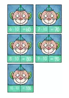 Vorschau - Unterrichtsreihen - 1x1 - 10er-Reihe - Karneval - Fasching - Legematerial - Freiarbeit - Seite 3