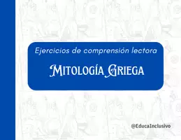 Vista previa - Hojas de trabajo - Ejercicios de comprensión lectora de mitología griega - página 1