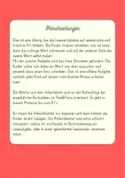 Vorschau - Arbeitsblätter - Gemischte Lese-, Mal-, und Schreibaufgaben 2. Teil (Kl.1) - für Flex&Flora - Seite 1