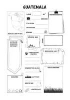 Vorschau - Arbeitsblätter - Guatemala Steckbrief - Seite 1