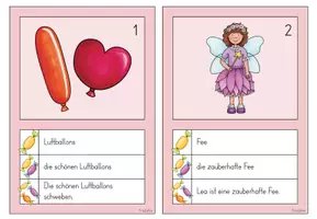 Vorschau - Arbeitsblätter - Schleichdiktat - Karneval / Fasching (1.-2.Klasse) - Seite 1