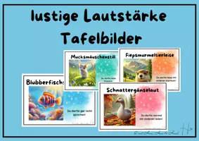 Vorschau - Präsentationen/Tafelbilder - Lautstärke Tafelmaterial humorvoll - Seite 1