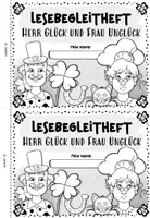 Vorschau - Arbeitsblätter - Herr Glück und Frau Unglück | Lesebegleitheft (Klasse 2) - Seite 2