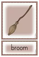 Vorschau - Bildkarten - Picture + Word Cards / Flashcards zum "Wizardy & witches" - Seite 2