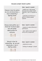 Vorschau - Arbeitsblätter - Discussion prompts: Fighting racism and racial discrimination - Seite 3