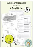 Vorschau - Arbeitsblätter - Materialpaket Rechtschreibstrategie Ableiten nach FRESCH - Deckblatt