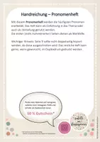 Vorschau - Arbeitsblätter - Pronomen Personalpronomen Selbstlernheft Heft - Seite 2
