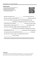 Vorschau - Arbeitsblätter - Arbeitsblätter zum Thema "Minerale" + Lösung & MP3 + Mindmap + Infografik - Deckblatt