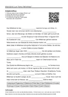 Vorschau - Arbeitsblätter - Lernposter + Arbeitsblätter zum Thema "Mittelmeer" + Lösung & MP3 + Mindmap + Infografik - Seite 1
