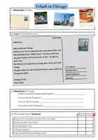 Vorschau - Arbeitsblätter - Leseverstehen: Postkarten lesen - Seite 1