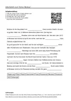 Vorschau - Arbeitsblätter - Lernplakat + Arbeitsblätter "Moskau" + Lösung & MP3 + Infografik - Seite 1