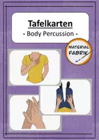 Vorschau - Bildkarten - Tafelkarten BodyPercussion - Deckblatt