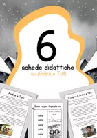 anteprima - Schede informative - Schede didattiche Andra e Tati - Pagina di copertina