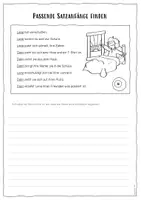Vorschau - Arbeitsblätter - Anybook Pro Material: Satzanfänge finden - Seite 3