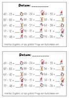 Vorschau - Arbeitsblätter - Rechenfrühstück für die Weihnachtszeit (Klasse 3) - Seite 3
