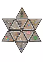 Vorschau - Spiele - Legestern "Silvester" DaZ / DaF / Deutsch - Seite 1