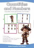 Aperçu - Apprentissages en autonomie - Quantités et Nombres PIRATES ANGLAIS Vol. 1 - Page de couverture