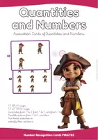 Aperçu - Feuilles d'exercices - Quantités et Nombres PIRATES ANGLAIS Vol. 2 - Page de couverture