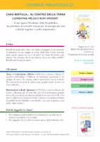 anteprima - Esercizi - Cara Bertilla… Al centro della Terra (Dossier pedagogico) - Pagina di copertina