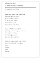 Vorschau - Unterrichtsreihen - Das Prädikat Aufgaben + Lösung - Seite 2