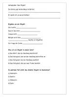 Vorschau - Unterrichtsreihen - Das Objekt Aufgaben + Lösung - Seite 2